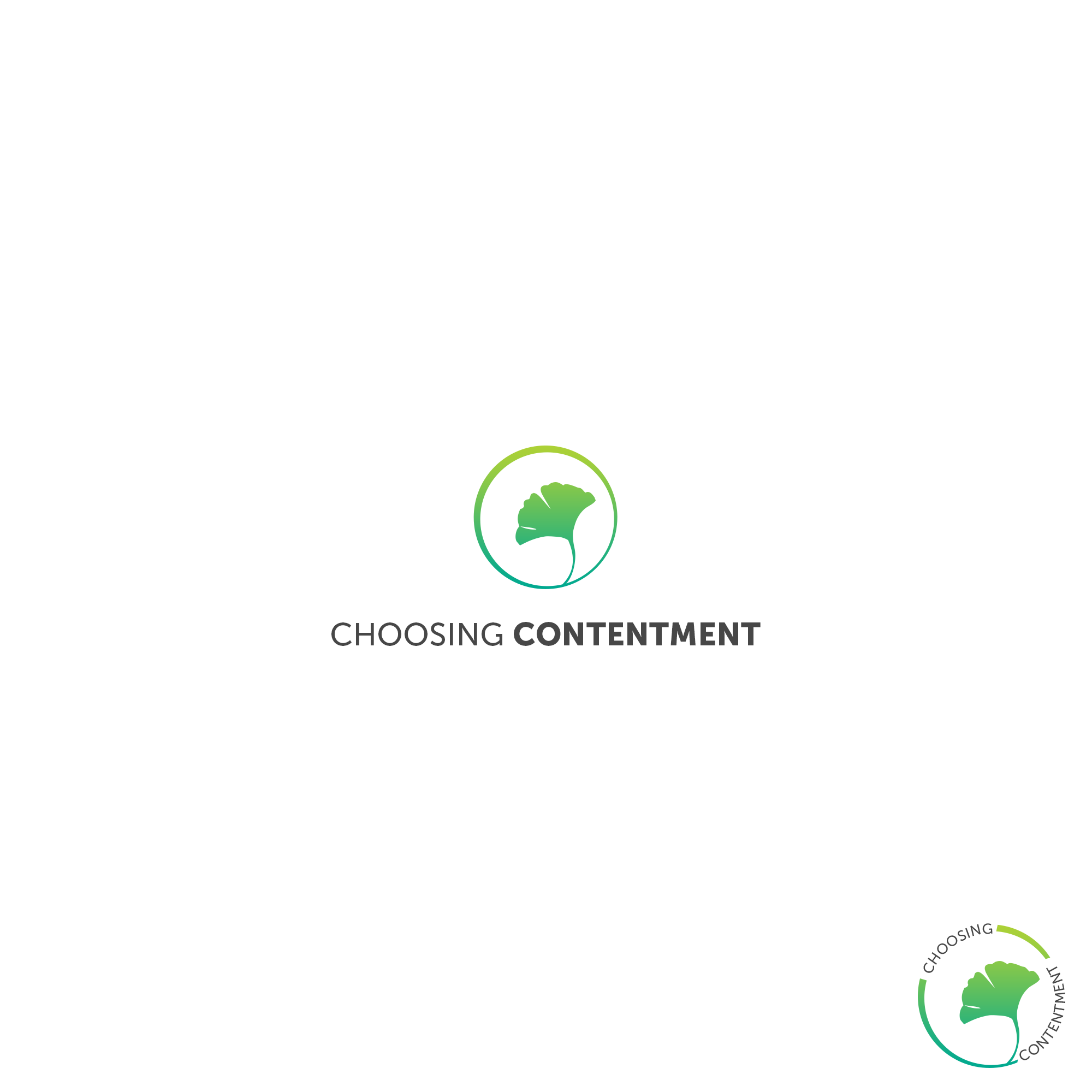 Logo Design by King Cozy for Choosing Contentment | Design #23235607