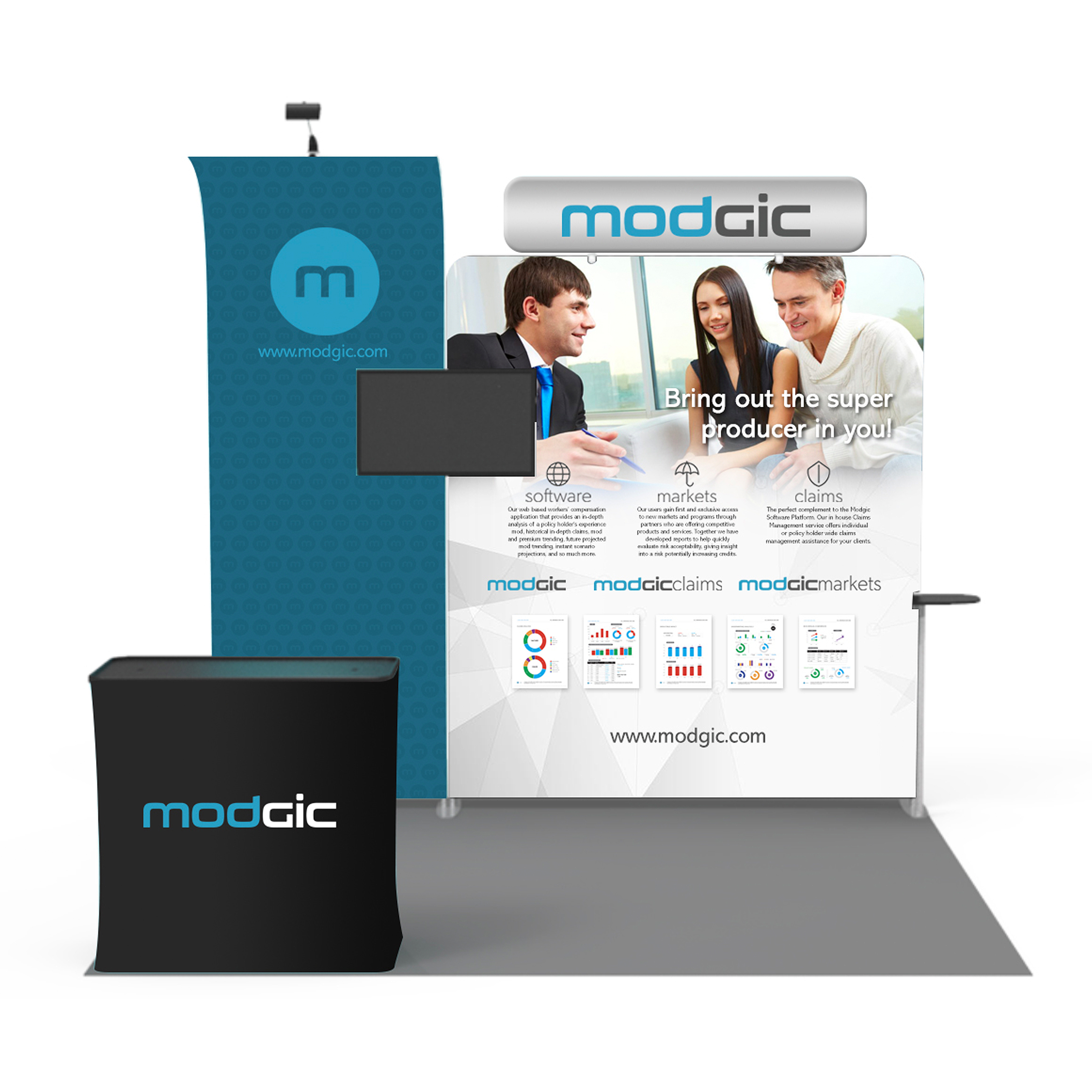 Trade Show Booth Design by Designers Hub for this project | Design #23242198