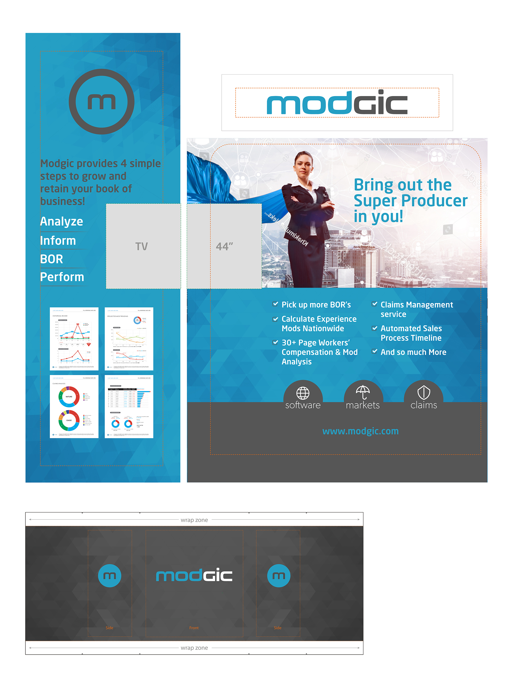 Trade Show Booth Design by D Creative for this project | Design #23245914