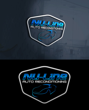 Nu-Line Auto Reconditioning  | Logo Design by H-H Arts