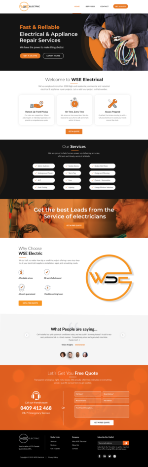 Web Design by Dylan Cookie for Waz She Enterprises Pty Ltd | Design: #23240791