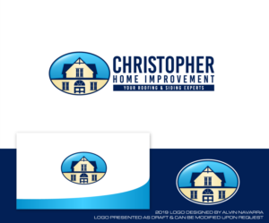 Logo Design by alvinnavarra for Christopher Home Improvement | Design: #23237376