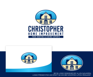 Logo Design by alvinnavarra for Christopher Home Improvement | Design: #23237380