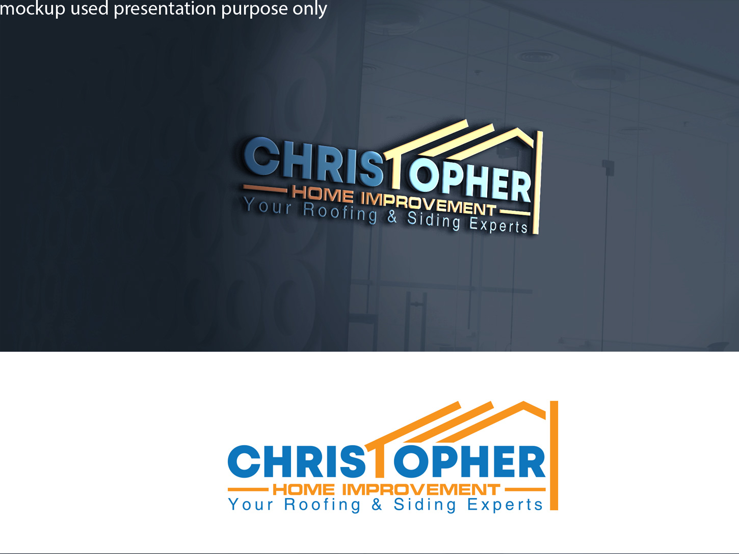 Logo Design by Rubia@ for Christopher Home Improvement | Design #23243210