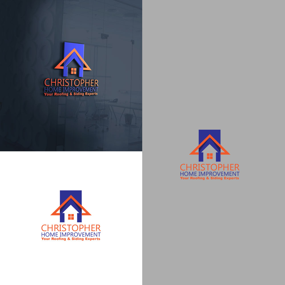 Logo Design by CreativeFlows 2 for Christopher Home Improvement | Design #23243358