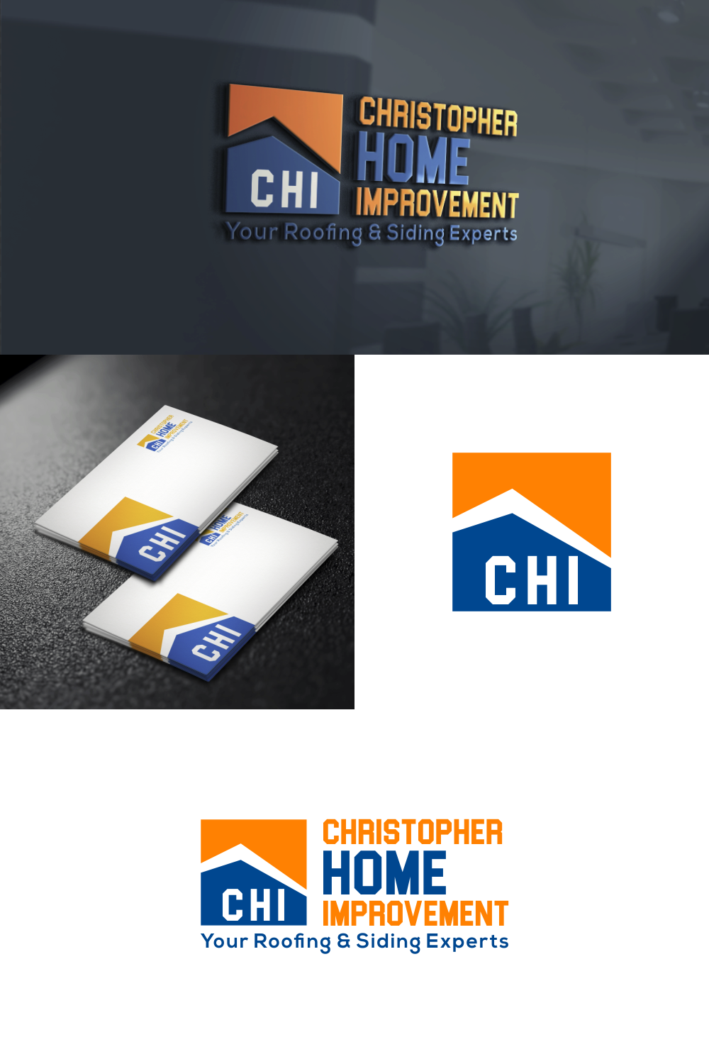 Logo Design by sinau_nggambar for Christopher Home Improvement | Design #23236748