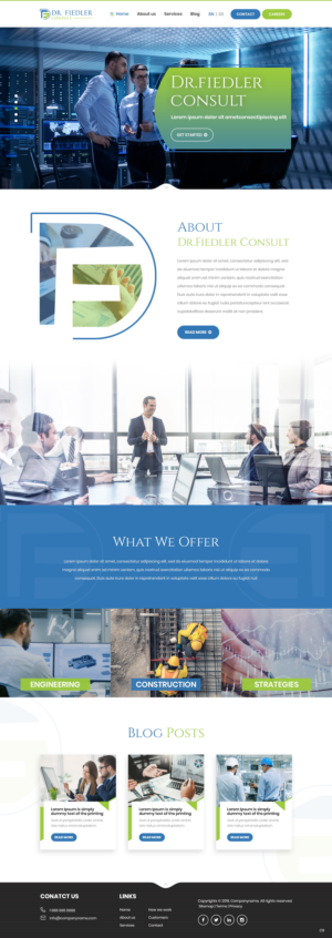 Web Design by pb for this project | Design: #23266353