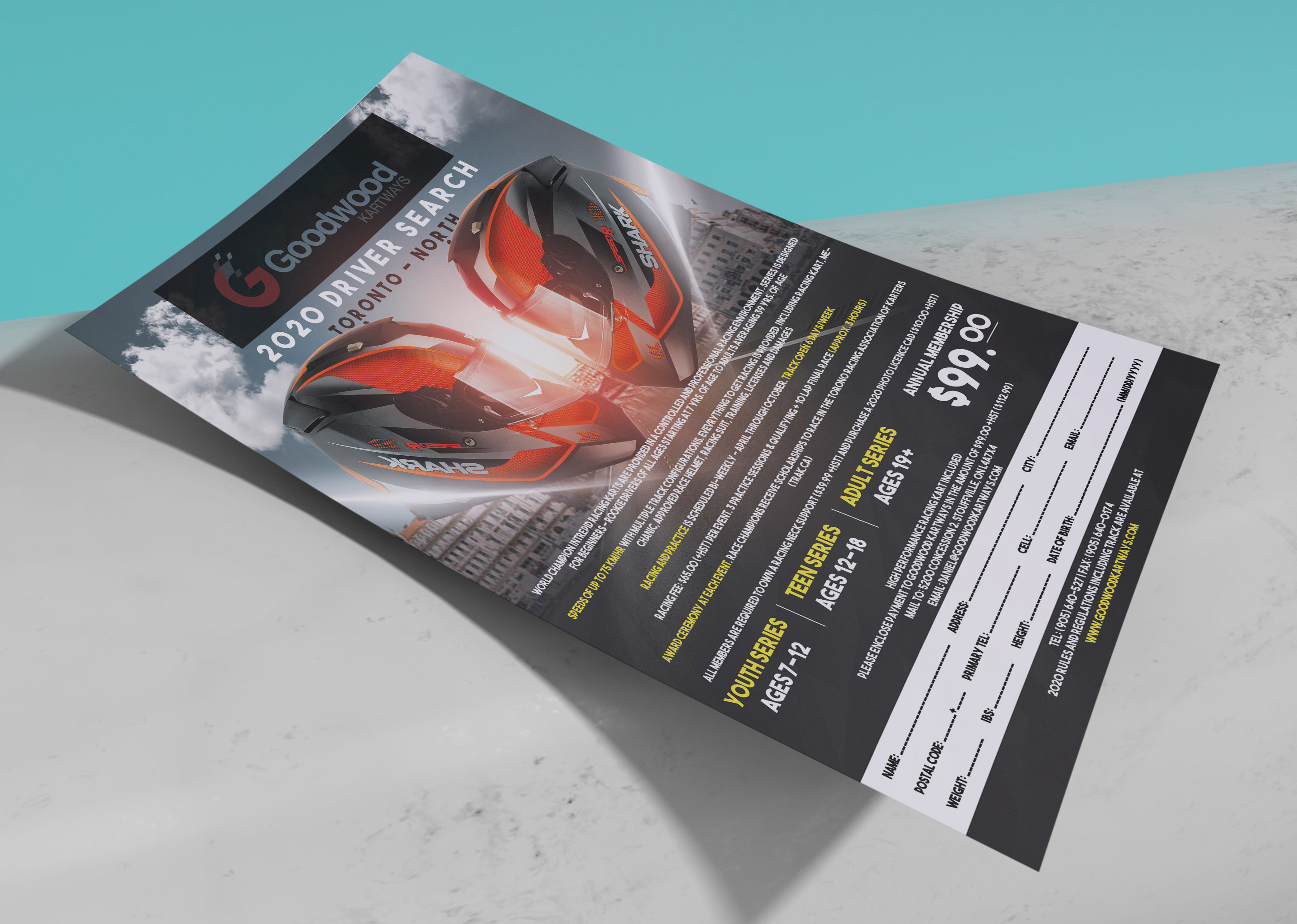Flyer Design by Andre Samuels for this project | Design #23273661