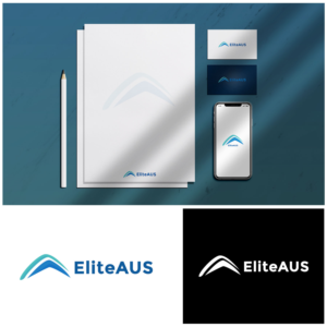 don't have preference, it can be with non text,  "EA", or "EliteAUS"  | Logo Design by DominicDesign
