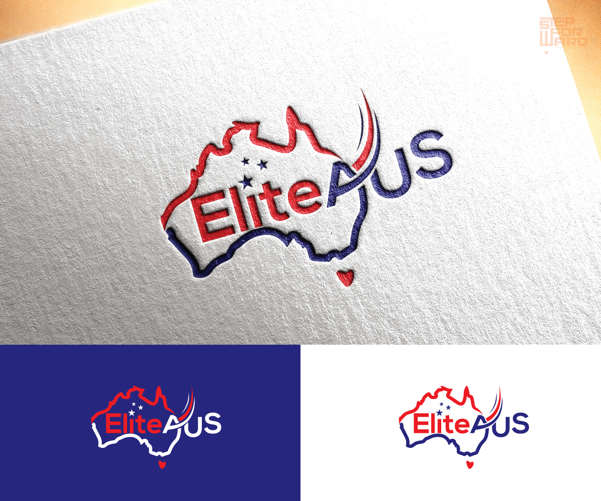 Logo Design by step forward 2 for Elite AUS Migration & Education Consultancy | Design #23264061