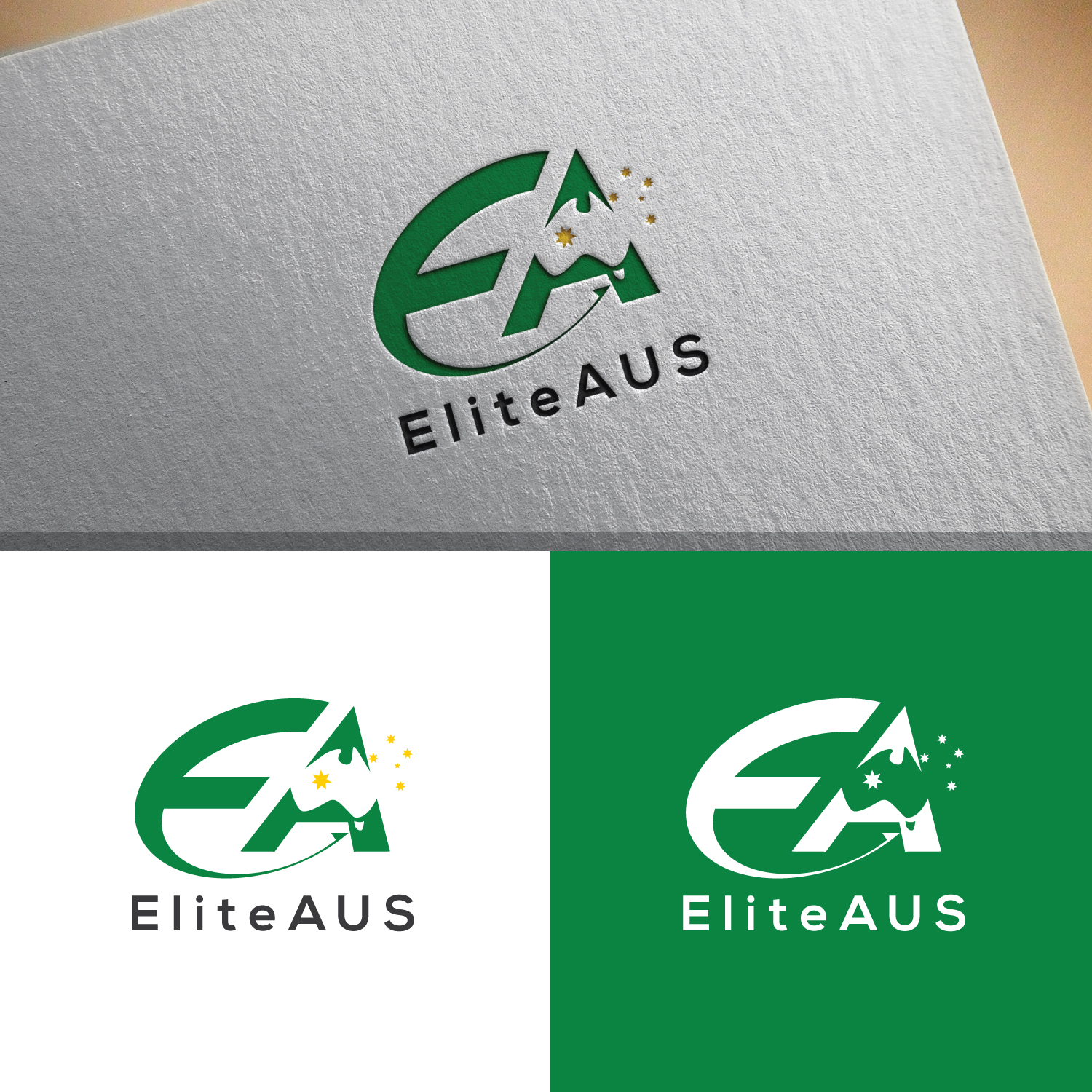 Logo Design by Logo bud design for Elite AUS Migration & Education Consultancy | Design #23259998