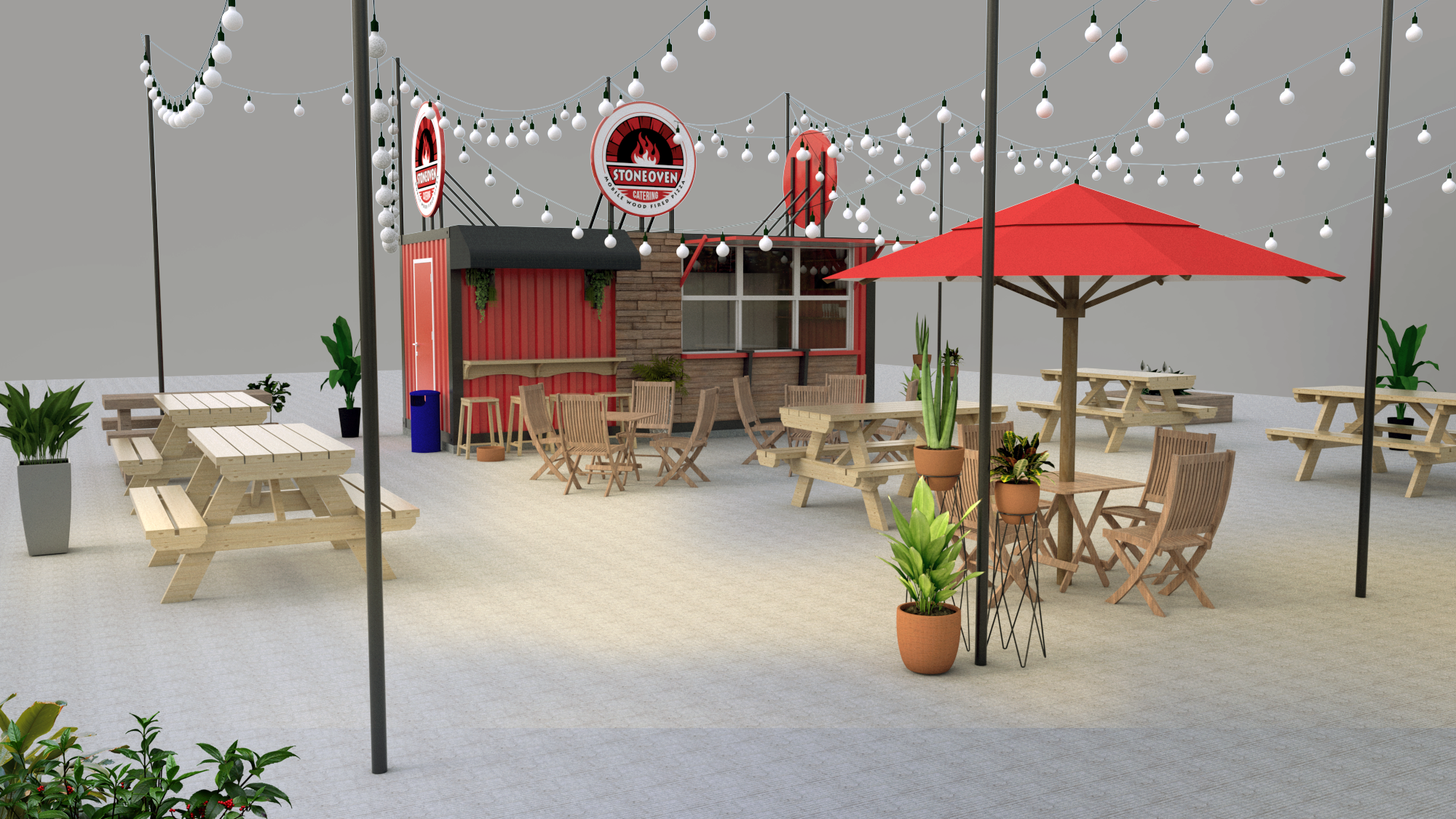 3D Design by acepcuyana for Stone Oven Catering | Design #23247959