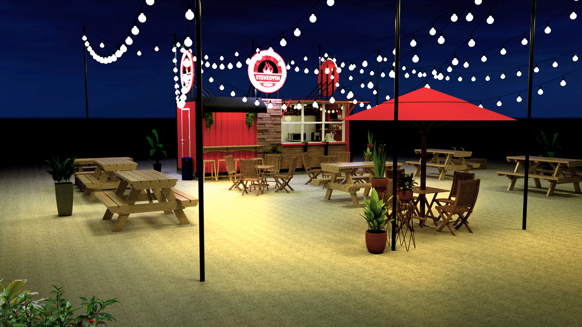 3D Design von acepcuyana für Stone Oven Catering | Design #23247997