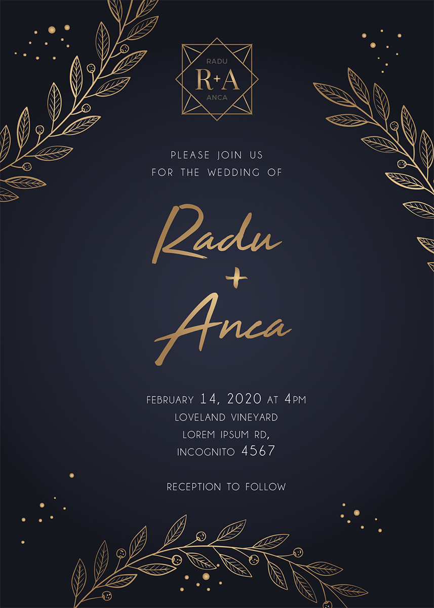 Invitation Design by Venus L. Penaflor for this project | Design #23266164