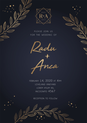 Invitation Design by Venus L. Penaflor