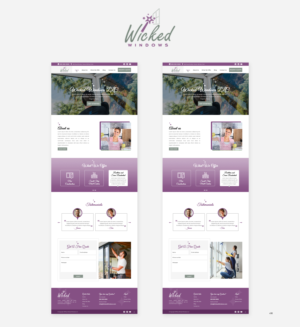 Diseño Web por pb para Wicked Windows, LLC | Diseño: #23354164