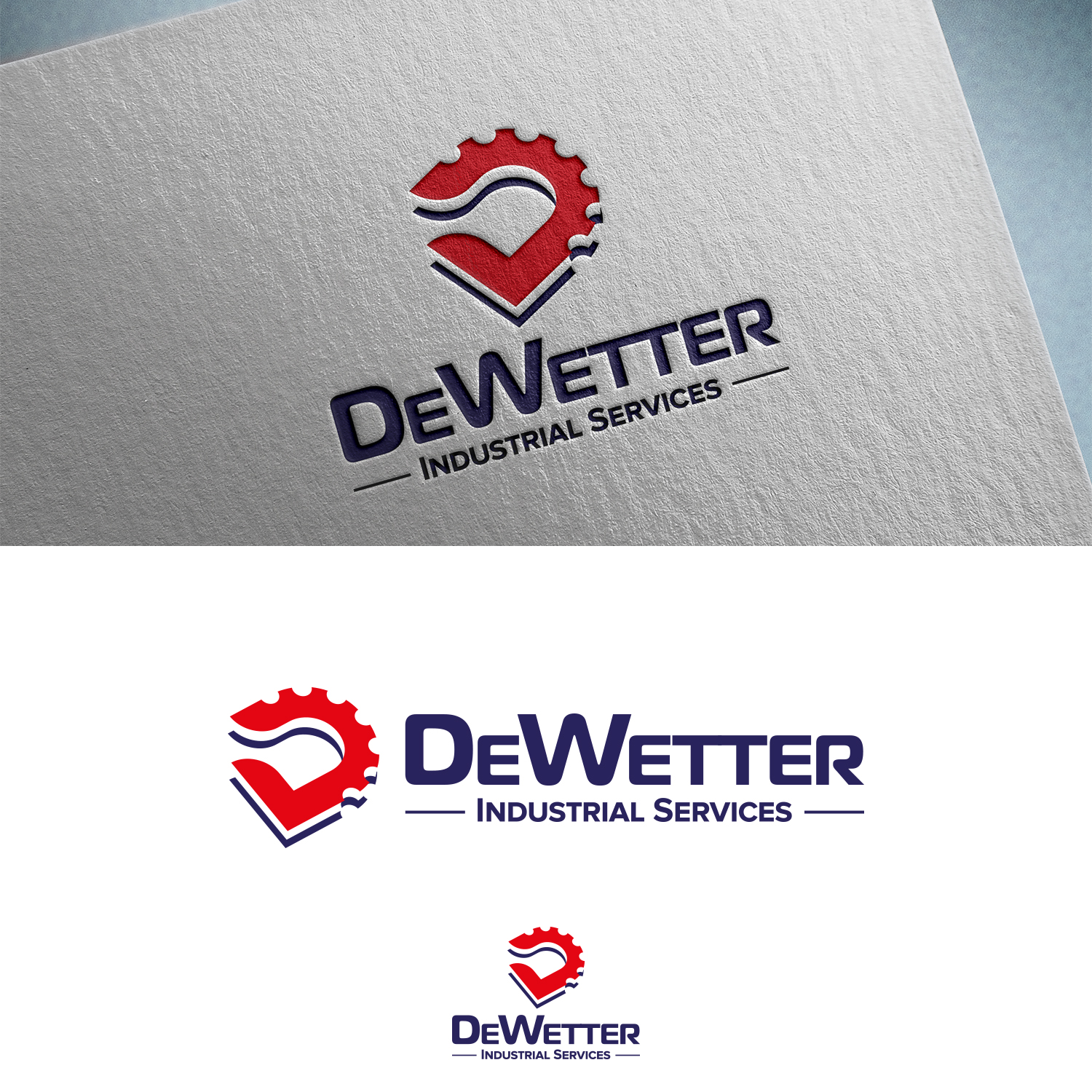 Logo Design by designbysy for DeWetter Industrial Services | Design #23249100