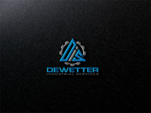 the comany is DeWetter Industrial Services, so DeWetter industrial or DIS | Logo Design by Ochieng