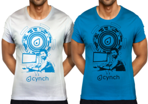 Cynch 2020 T-shirt people-focused cyber security | Diseño de Camiseta por juanjoseolivieri