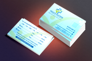 Business Card Design by TGDesigns for Health Matters Medical Centre | Design: #23287341
