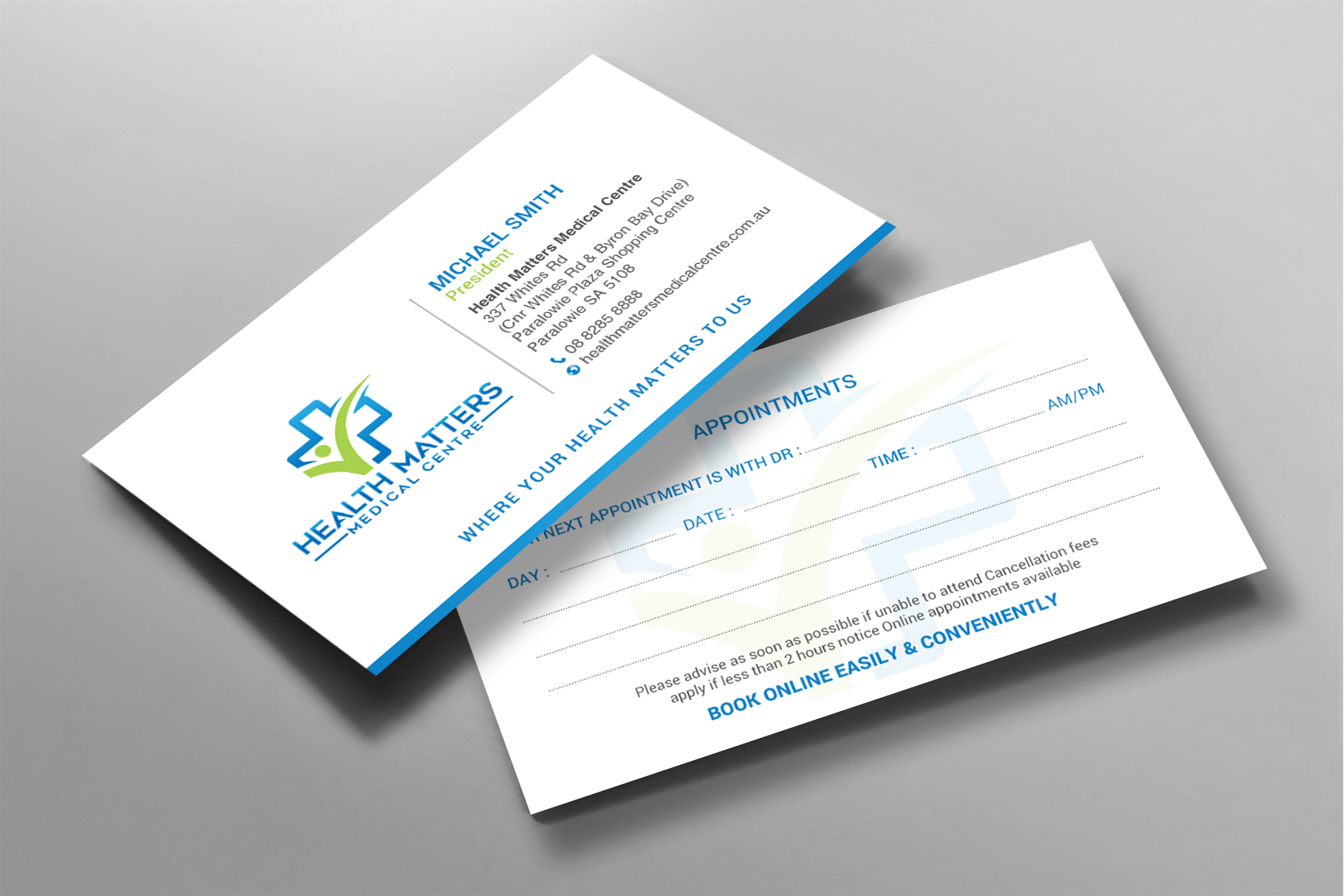 Business Card Design by chandrayaan.creative for Health Matters Medical Centre | Design #23245182