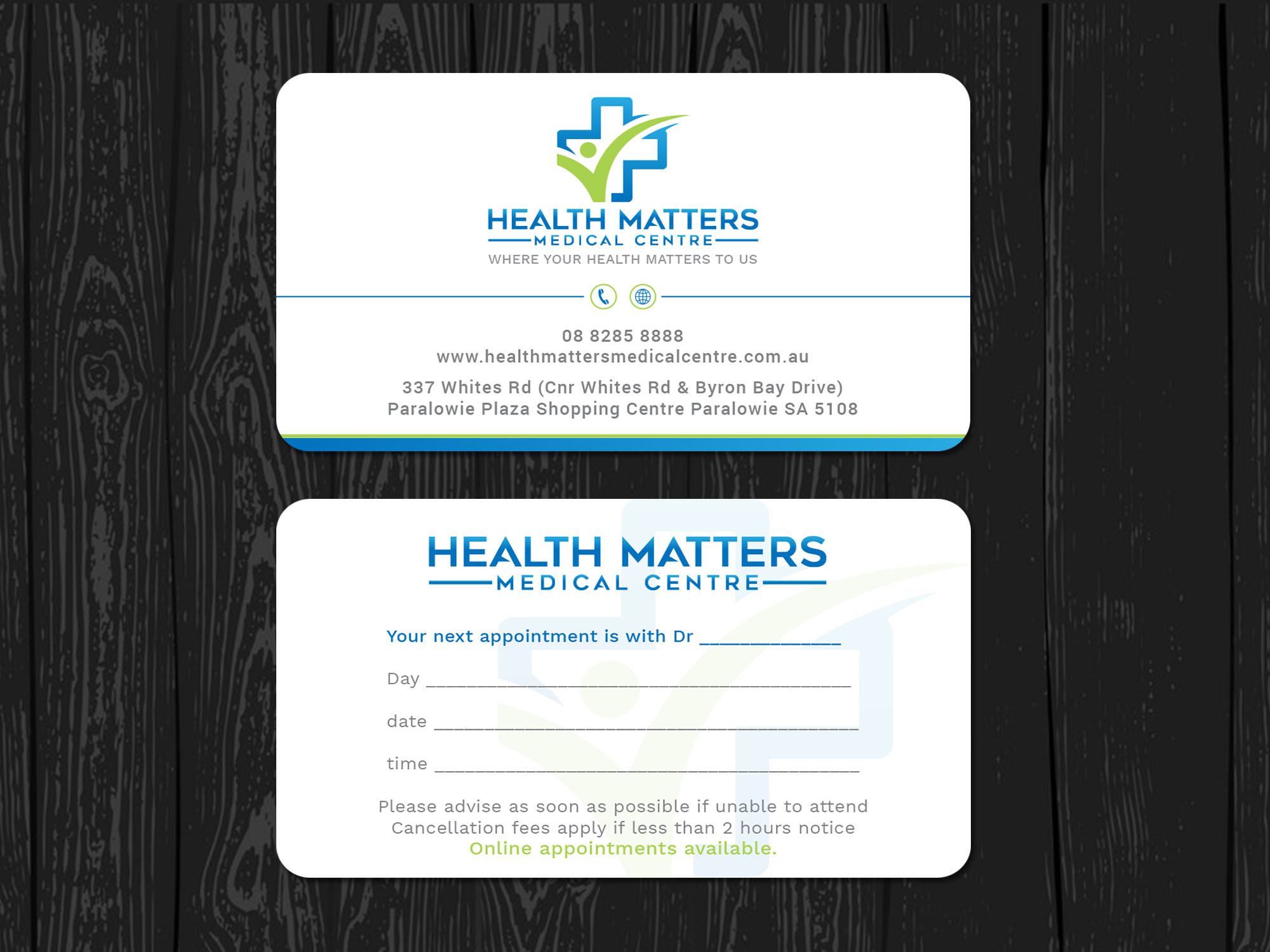Business Card Design by Tripti Ranjan Gain for Health Matters Medical Centre | Design #23246535