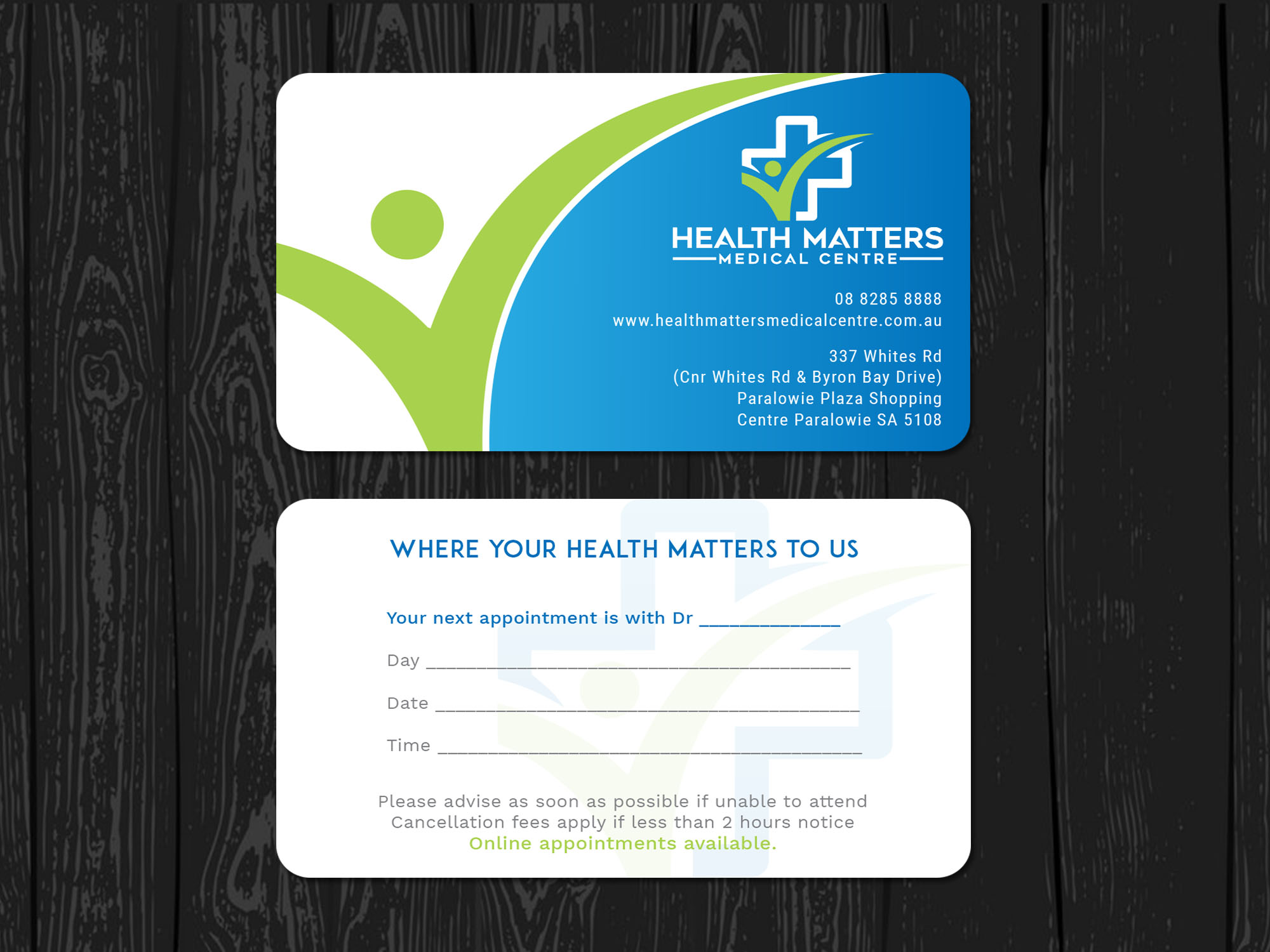 Business Card Design by Tripti Ranjan Gain for Health Matters Medical Centre | Design #23246536