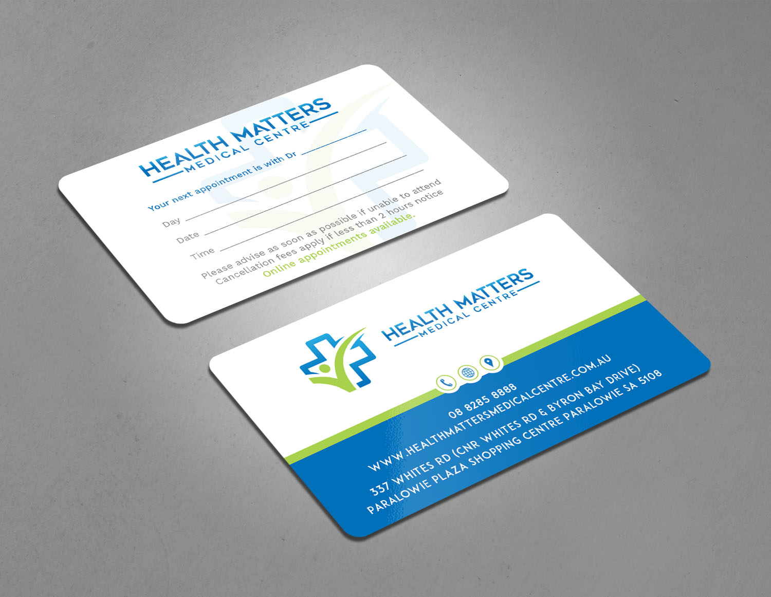 Business Card Design by Tripti Ranjan Gain for Health Matters Medical Centre | Design #23246766