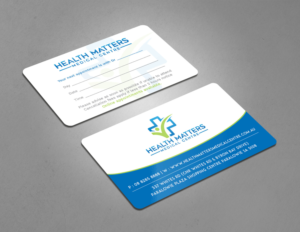 Business Card Design by Tripti Ranjan Gain for Health Matters Medical Centre | Design: #23246767