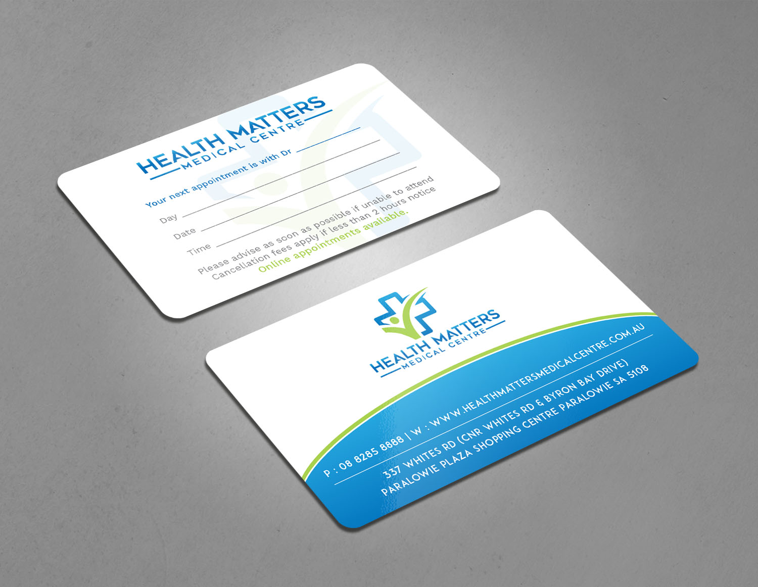 Business Card Design by Tripti Ranjan Gain for Health Matters Medical Centre | Design #23246768