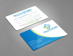 Business Card Design by Tripti Ranjan Gain for Health Matters Medical Centre | Design: #23246772