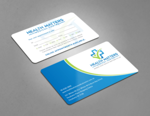 Business Card Design by Tripti Ranjan Gain for Health Matters Medical Centre | Design: #23250705