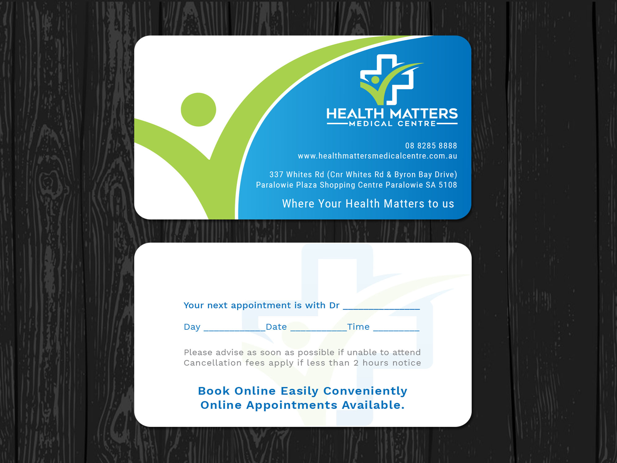 Business Card Design by Tripti Ranjan Gain for Health Matters Medical Centre | Design #23261407