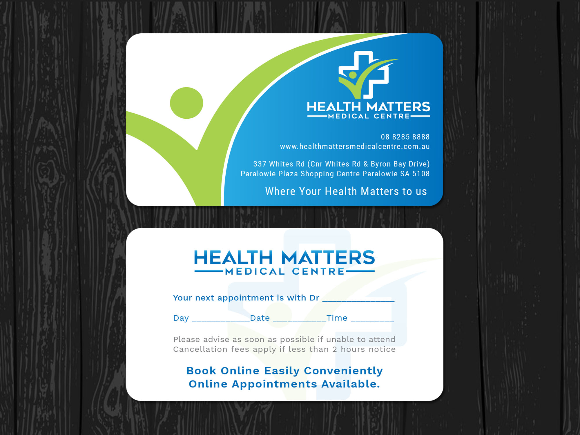 Business Card Design by Tripti Ranjan Gain for Health Matters Medical Centre | Design #23261408