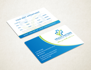 Business Card Design by Tripti Ranjan Gain for Health Matters Medical Centre | Design: #23375119