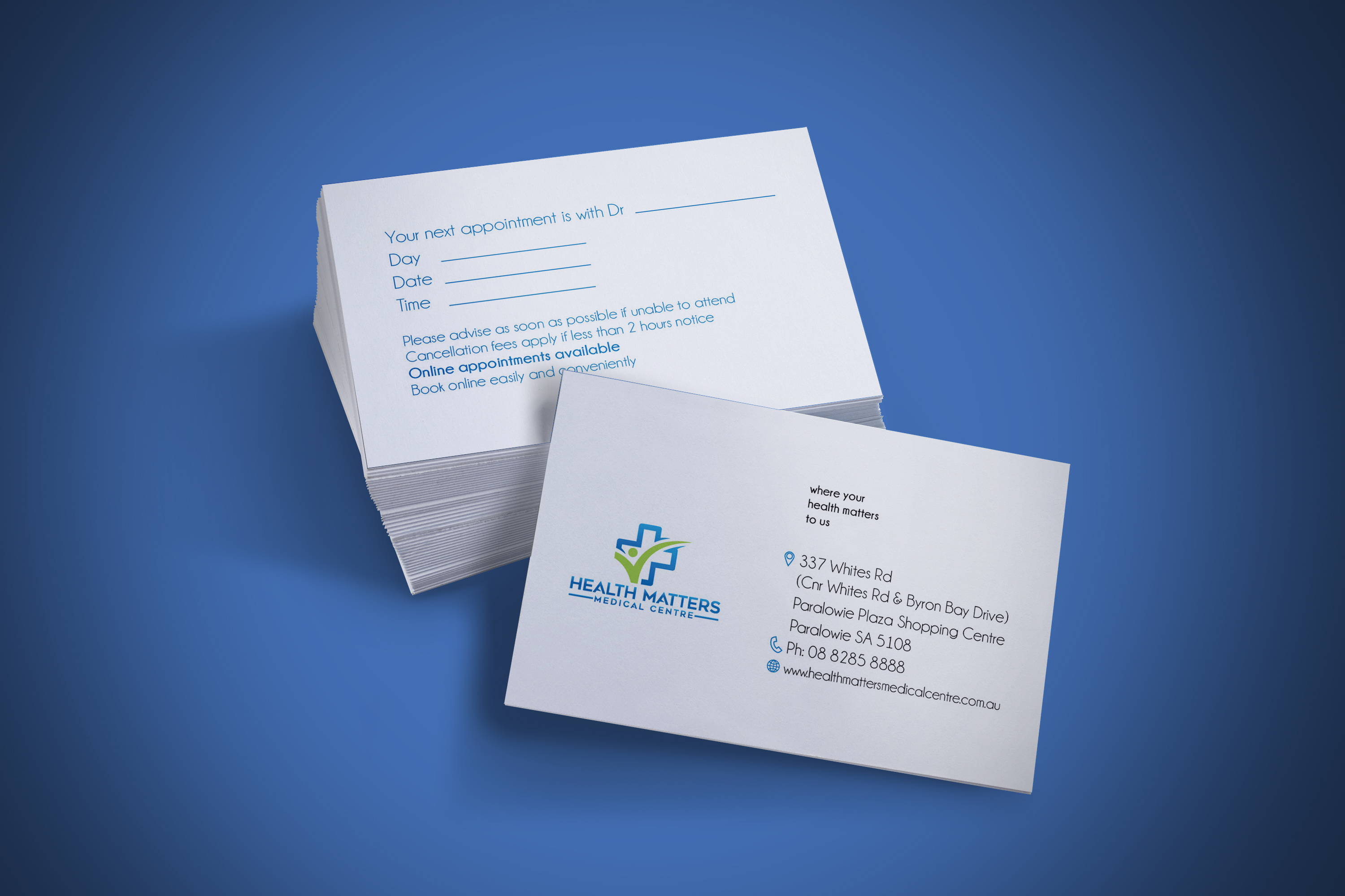 Business Card Design by Inaaina for Health Matters Medical Centre | Design #23248593