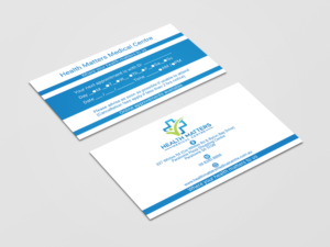 Business Card Design by B. M. BILLAL HOSSAIN for Health Matters Medical Centre | Design: #23248324