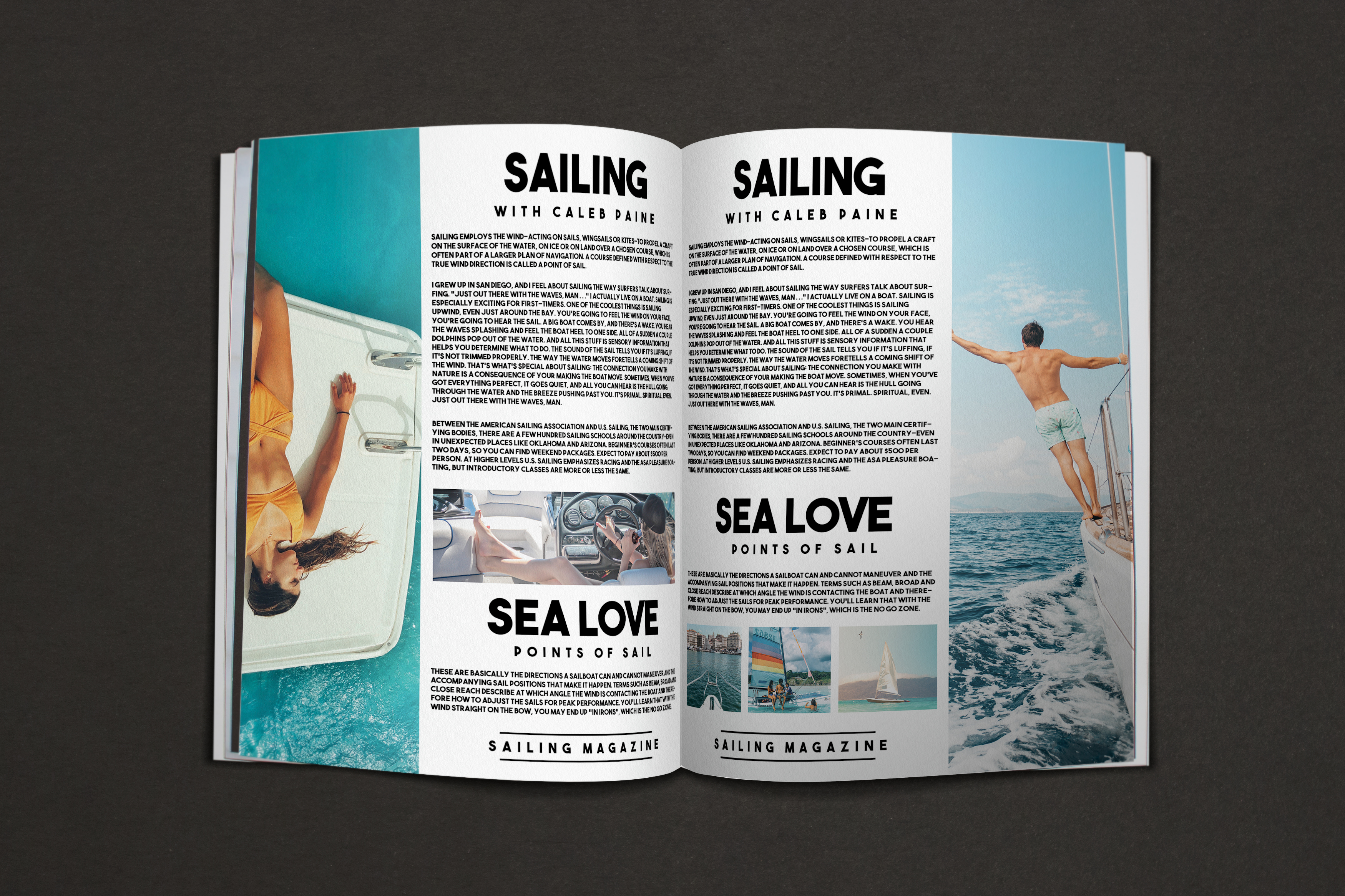 Magazine Design by Andre Samuels for this project | Design #23272662