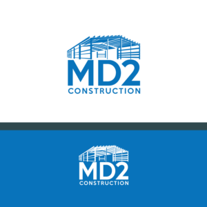 MD2 construction  | Diseño de Logo por Graphic Bricks