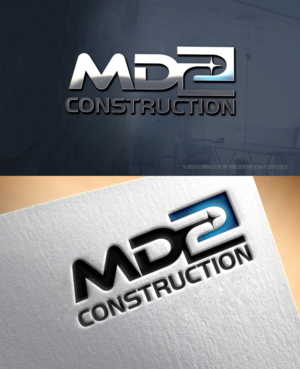 MD2 construction  | Logo Design by graphicevolution