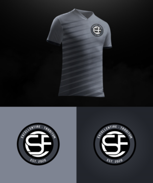We would like to see the letters SCF or SYDNEY C.F used & include EST. 2020 in the logo. Can we also see if the words Excellentiae | Traditum involved in the crest as a motto. | Logo-Design von Sergio Coelho