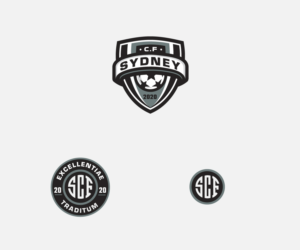 We would like to see the letters SCF or SYDNEY C.F used & include EST. 2020 in the logo. Can we also see if the words Excellentiae | Traditum involved in the crest as a motto. | Design de Logo par Ena