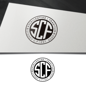 We would like to see the letters SCF or SYDNEY C.F used & include EST. 2020 in the logo. Can we also see if the words Excellentiae | Traditum involved in the crest as a motto. | Logo Design by WooW Designs