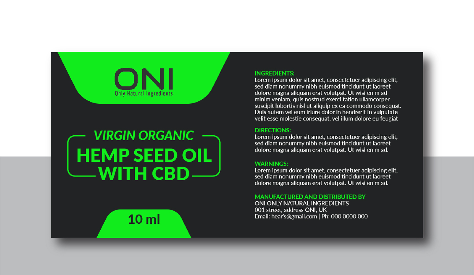 Label Design by Deziners Zone for this project | Design #23253699