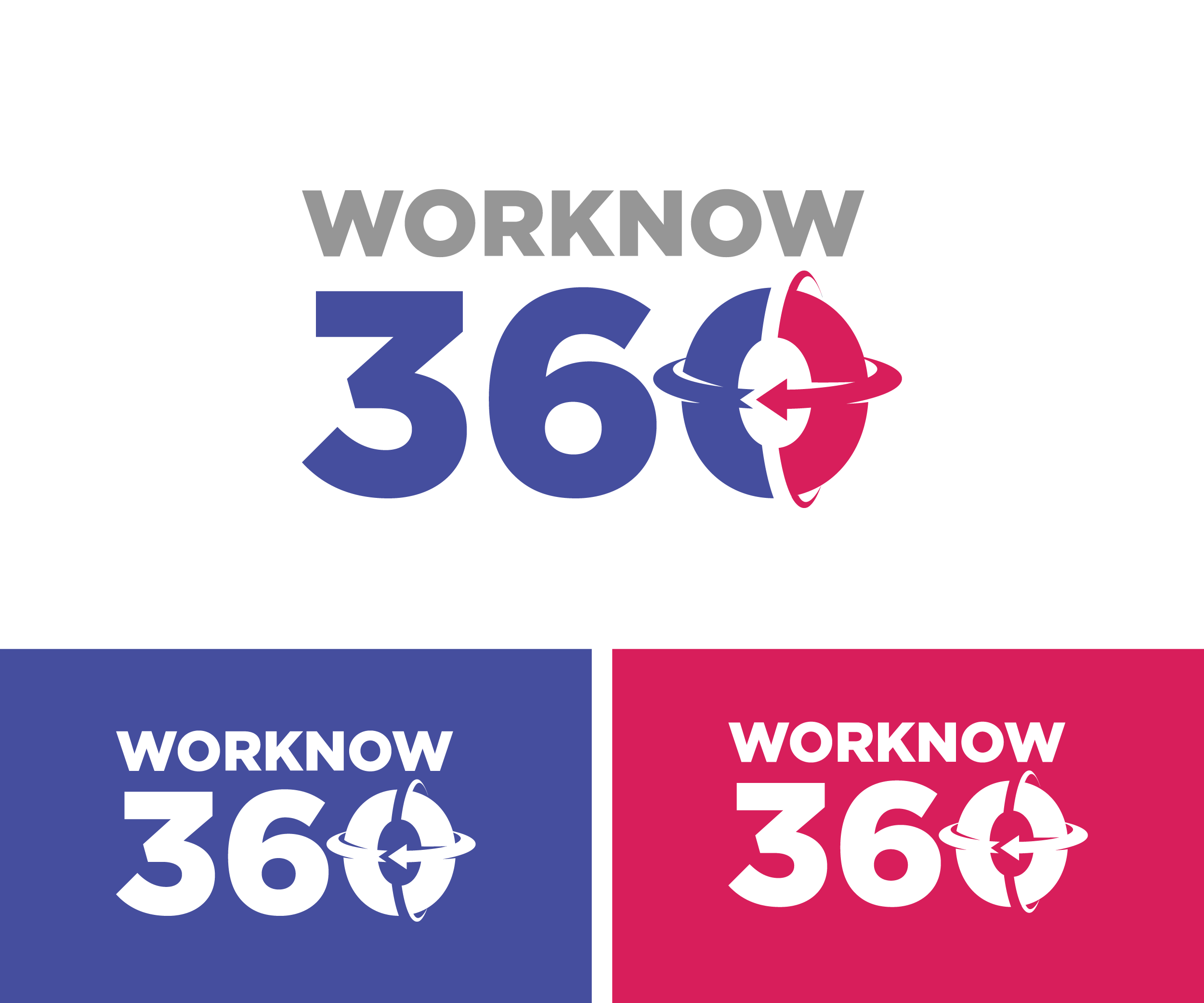 Logo Design by NDRO for WorkNow360 | Design #23251586