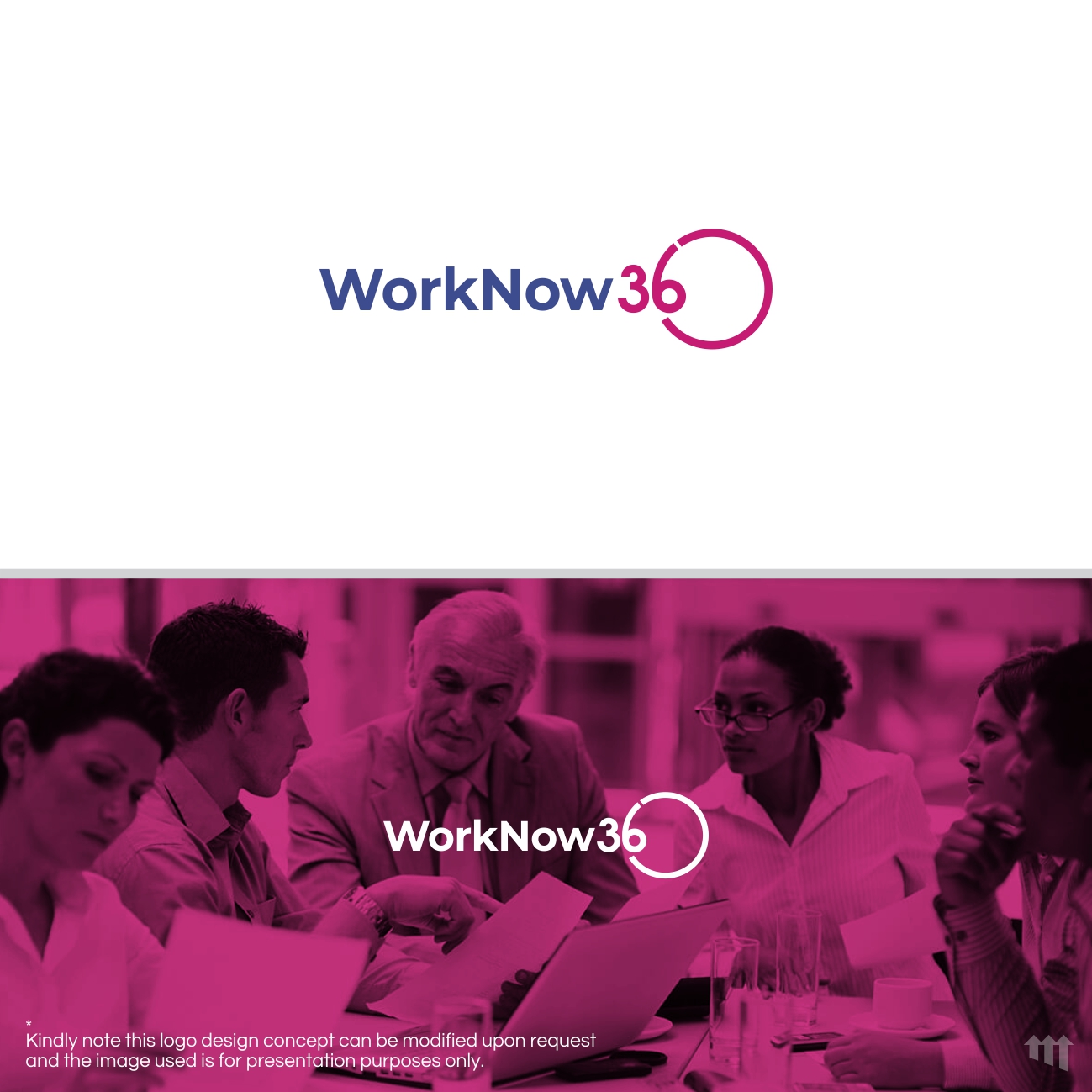Diseño de Logo por MBARO para WorkNow360 | Diseño #23275932