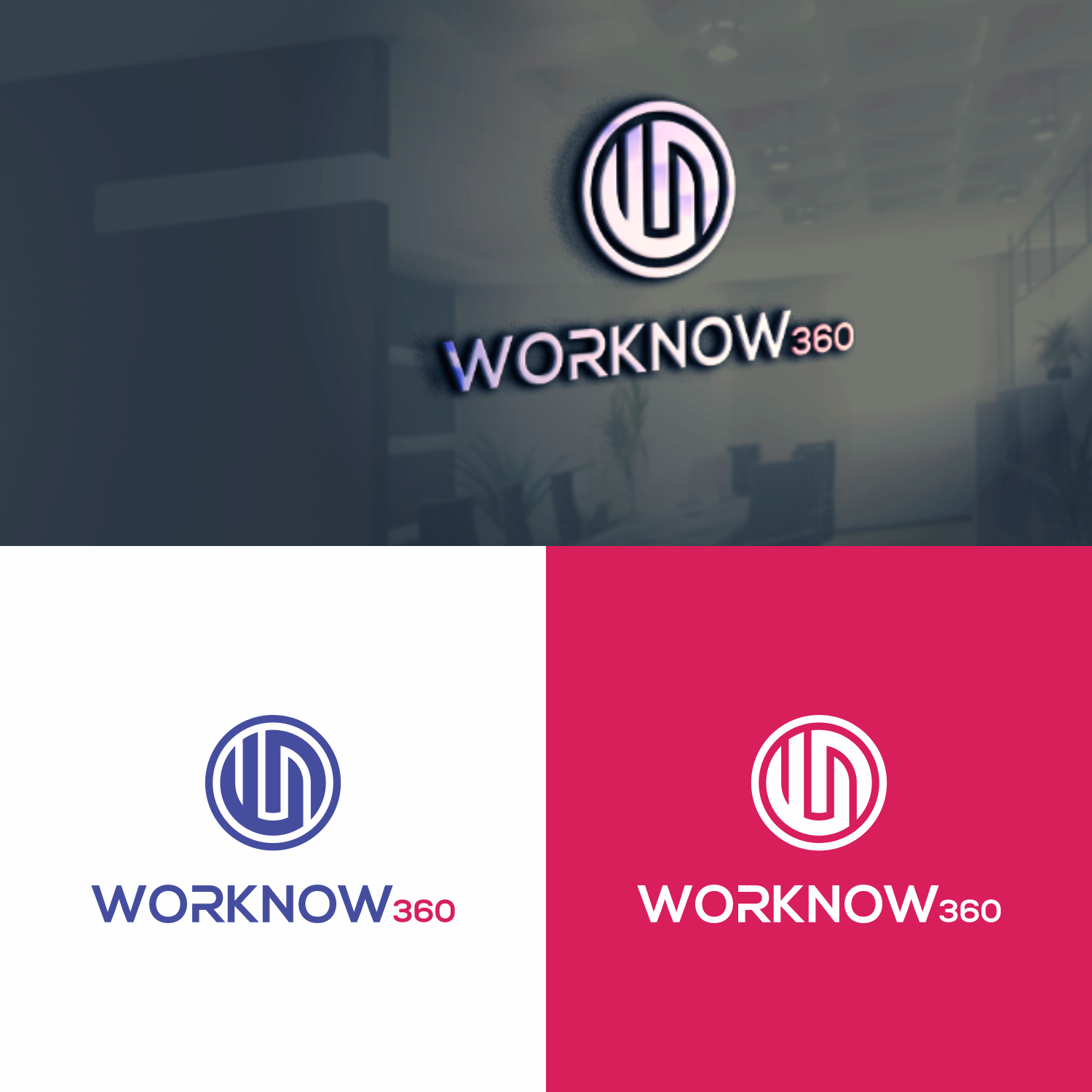 Logo Design by mbah suratman for WorkNow360 | Design #23275149