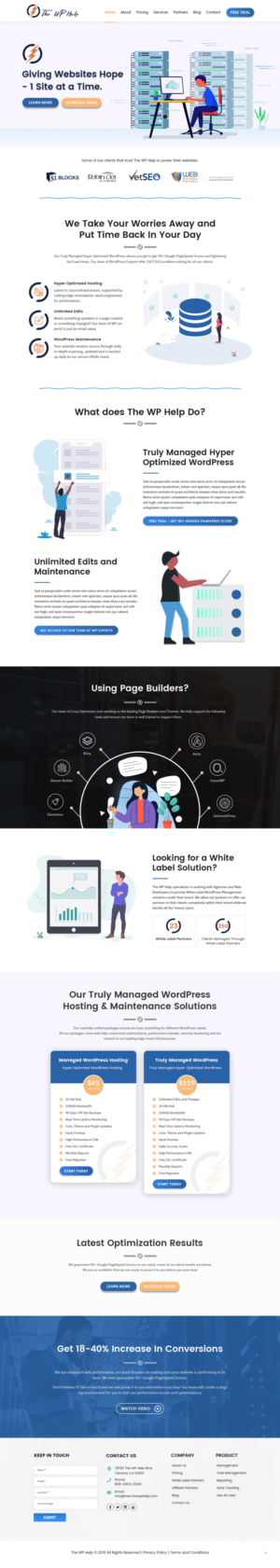 Landing Page Design by pb for this project | Design: #23266416