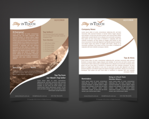 Newsletter Design by Nightmist for inTouch Massage Chairs | Design: #23274338