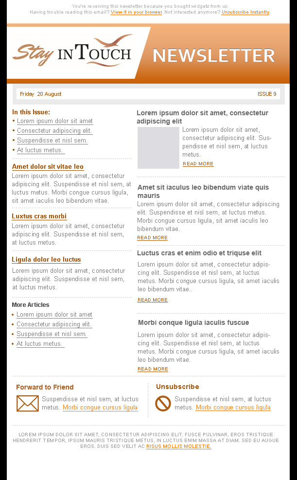Design de Newsletter par Best Design Hub pour inTouch Massage Chairs | Design #23611917
